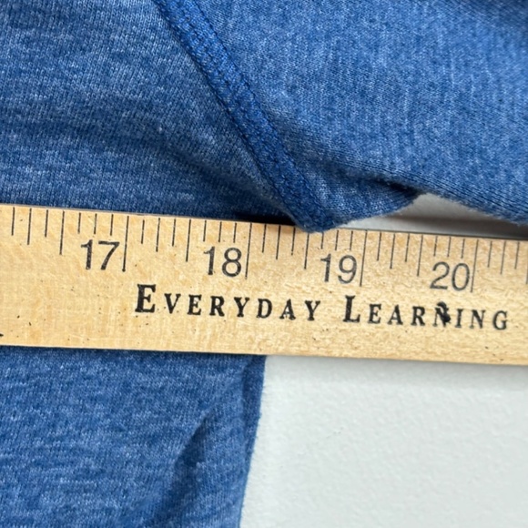 American Giant Hoodie Womens S Blue Full Zip Lightweight Outdoor Made In USA - Picture 8 of 10